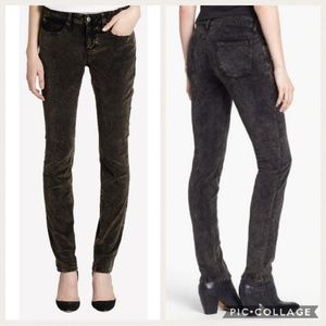 Eileen Fisher Velveteen Skinny Jeans 10